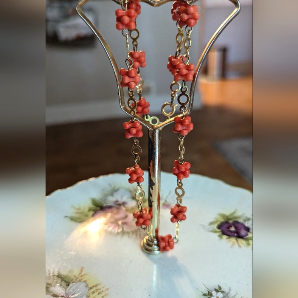 Vintage Gold tone‎ necklace - Picture 4 of 8